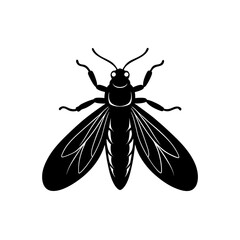 Shining Photinus Firefly Bug Clipart  