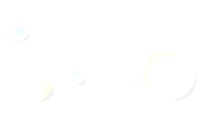 Abstract Soft Pastel Pink and Blue Spheres Floating on a White and Light Pink Background