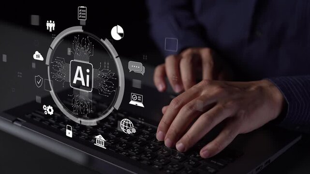 AI Assistant Brain Processor with LLM Technology, Big Data, Machine Learning, Generative AI for Business Support, Future Agentic AI Technology and Artificial Intelligence Prompt Engineering. Muxer