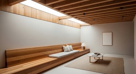 interior of a modern bathroom