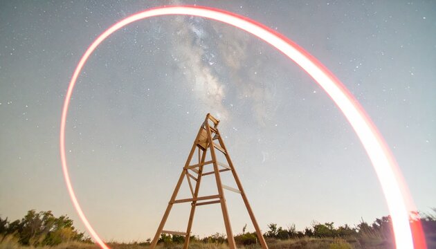 The image features a high-speed, abstract futuristic background with a twisting red laser spiral emerging from the center. The spiral fades at the edges with a radial blur effect, creating a sense of 