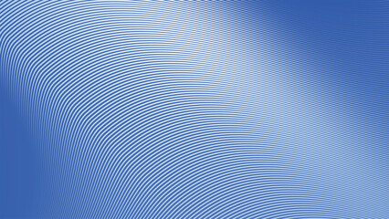 Blue Abstract Background with Stripes Line Modern Minimalist Geometric Wave Pattern