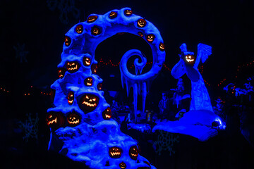 不気味なハロウィン