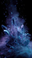 Obraz premium Aetherium Genesis Crystalline Awakening