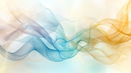 Fototapeta premium Abstract Colorful Waves of Light and Fluid Motion Background