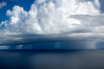 Obraz premium 奄美大島の夏空。