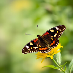 Naklejka premium Lexias pardalis butterfly