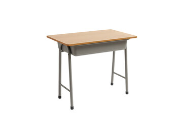 Student Desk Simple Functional Classroom Furniture on transparent background