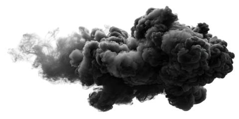 Abstract cloud of smoke