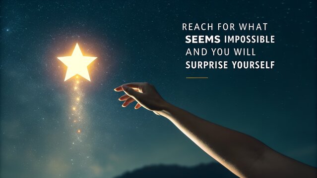 Reach for the Seemingly Impossible.