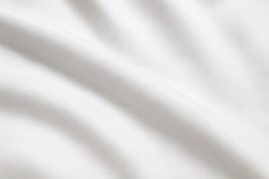 White Poplin Shirt Fabric with Smooth and Clean Texture