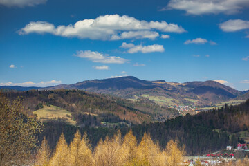 Przedwiośnie na Malniku w Muszynie