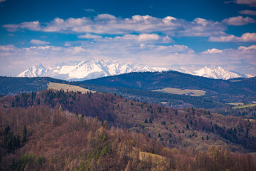 Przedwiośnie na Malniku w Muszynie