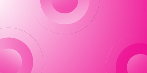 Modern background with gradient color and artistic dynamic abstract simple art design. Abstract pink background with round shape and scratche effect. Abstract circle overlap, creating vibrant gradient