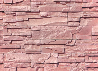 Textured Pink Stone Wall Background - High-Resolution Rustic Design for Digital Backdrops, Photography, Web Design, Marketing Materials, and Engaging Visuals for Creative and Commercial Use