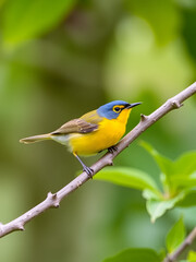 Fototapeta premium Prothonotary Warbler