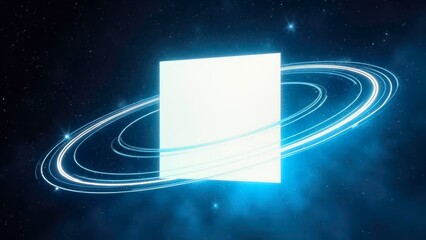 Light track block creative scene