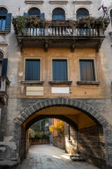 The Old Town of city of Venice, Italy