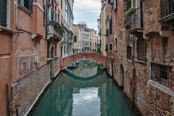 The Old Town of city of Venice, Italy