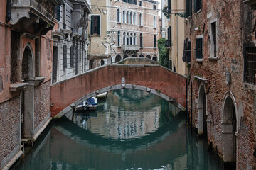 The Old Town of city of Venice, Italy