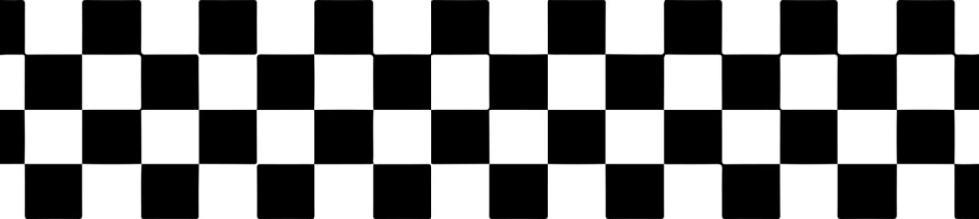 Race Flag Speed Design &ndash; Black Rally Competition Vector Illustration