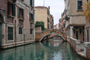 The Old Town of city of Venice, Italy