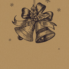  Vintage Christmas Cards, Background, 