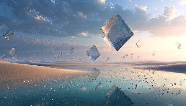 Aetherium Sands Fragments of Tomorrow - Powered by Adobe