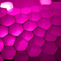 Abstract geometric honeycomb pattern (1)