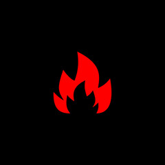 fire illustration logo design, red, badge, burning fire, red, hot, energy, business, template, danger, bonfire, light, flaming, company, fireball, blaze, flammable, silhouette, background, creative, y