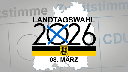 Landtagswahlen in Baden-Württemberg 2026