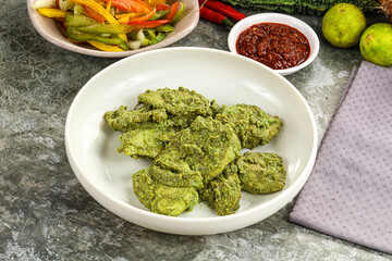 Indian cuisine - Mint chicken tikka