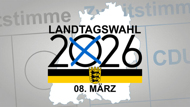 Landtagswahlen in Baden-W&uuml;rttemberg 2026