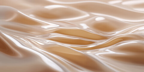 Obraz premium Luxurious silky satin fabric with smooth texture shiny elegant appearance high-quality material ideal for fashion design and stylish creative projects