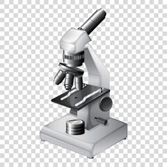 Microscope Vector Illustration