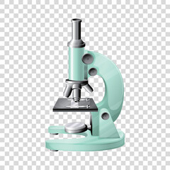 Microscope Vector Illustration