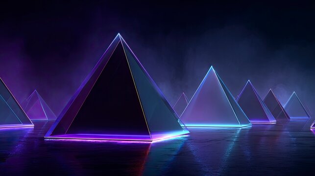 Neon Pyramids of Xylos (4)