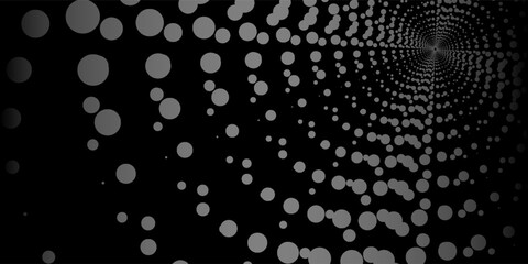 Halftone circular dotted frames set. Circle dots texture isolated modern simple art white circle good abstract natural nice