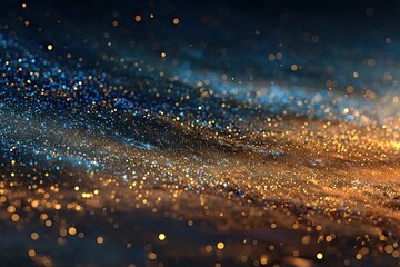 Obraz premium Abstract swirling texture of shimmering particles