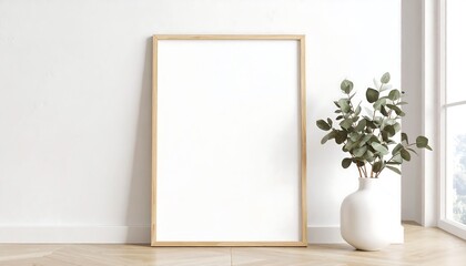 Empty frame, minimalist scene