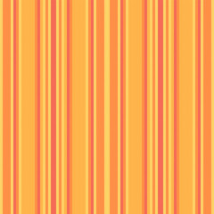 Obraz premium Vertical striped pattern in warm yellow and orange tones. Textile design with repeating lines, suitable for backgrounds, fabrics, and surface prints.