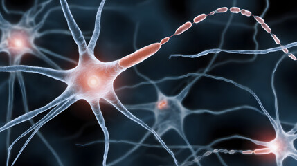 Abstract visualization of a fragmented, glowing