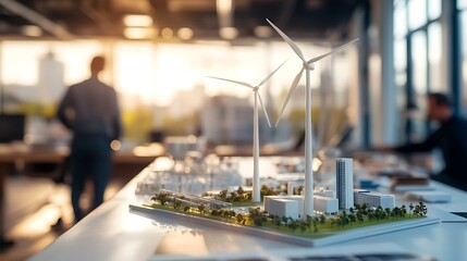 Alternative energy model for sustainable city planning and future innovation in engineering design space