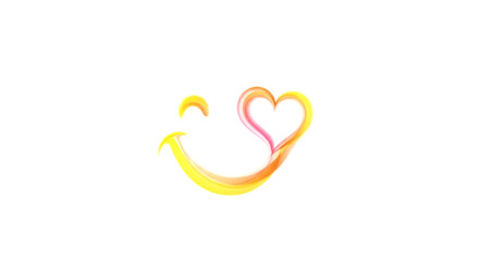 Fototapeta premium heart made of colorful confetti