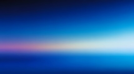 Tranquil blue gradient sky for digital mindfulness