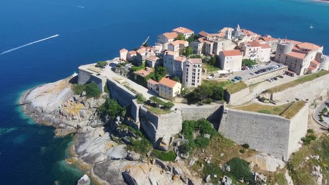 Calvi Citadel. A Jewel of Corsica