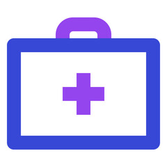 Medical twotone icon set