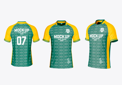 Rugby Jersey Mockup