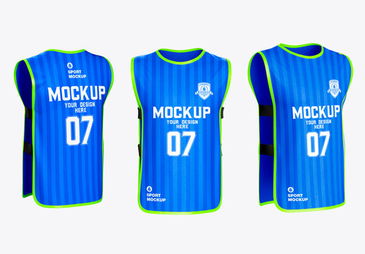 Sports Training Vest Mockup
