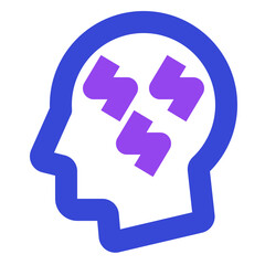 Fototapeta premium Medical twotone icon set